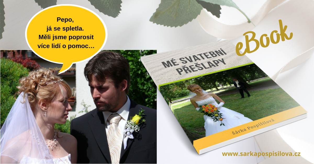 eBook o mých chybách na svatbách
