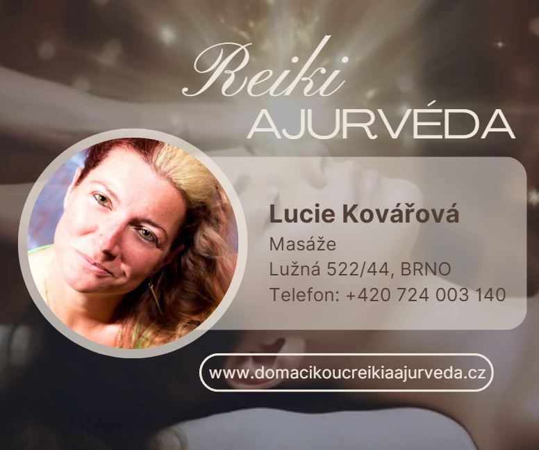 Lucie Kovářová - Masáže - Reiki - Brno